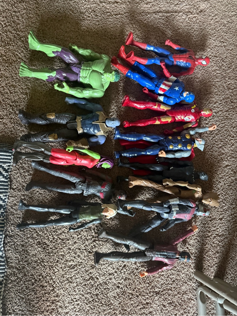 Assorted Kids Superhero Action Figures - Multicolor